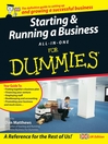 Starting and Running a Business All-in-One For Dummies (eBook)